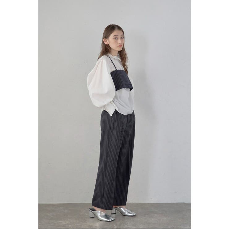 back ribbon pinstripe | BONJOUR SAGAN | 詳細画像30 