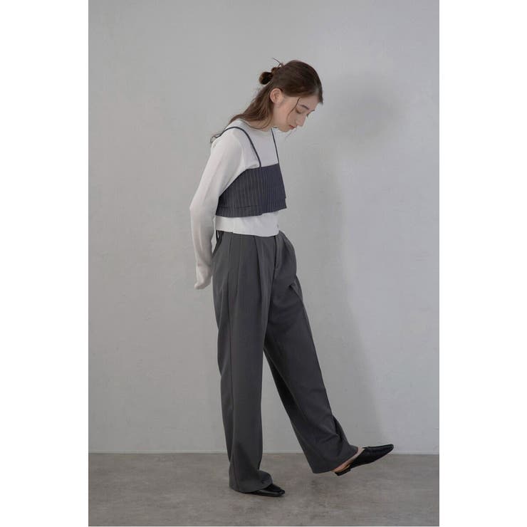 back ribbon pinstripe | BONJOUR SAGAN | 詳細画像4 