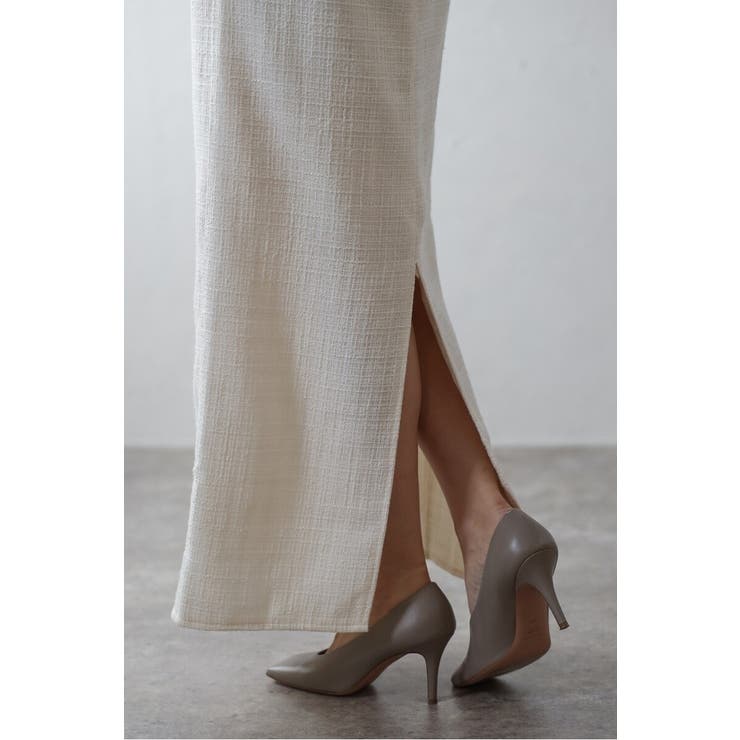 ツイードIラインバックスリットスカート 77-004588 | BONJOUR SAGAN | 詳細画像15 