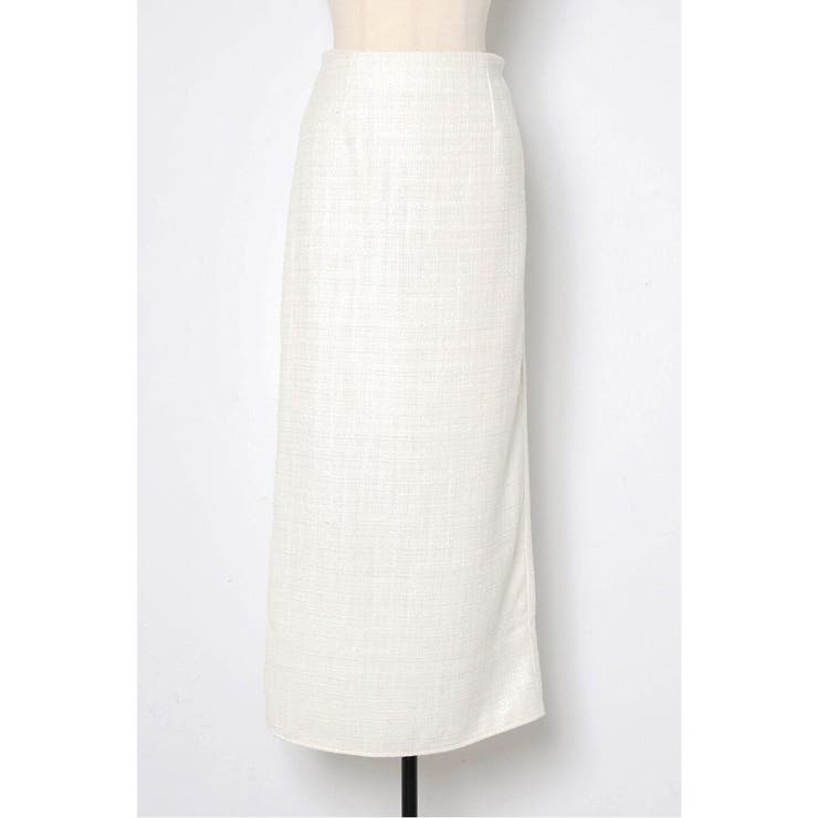 ツイードIラインバックスリットスカート 77-004588 | BONJOUR SAGAN | 詳細画像26 