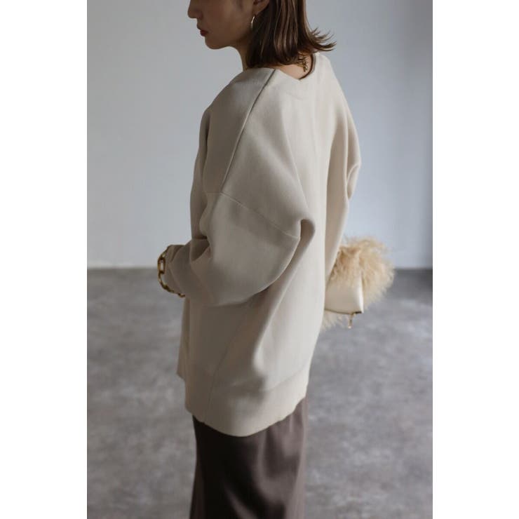 ゴールドボタン ダンボールカーディガン | BONJOUR SAGAN | 詳細画像9 