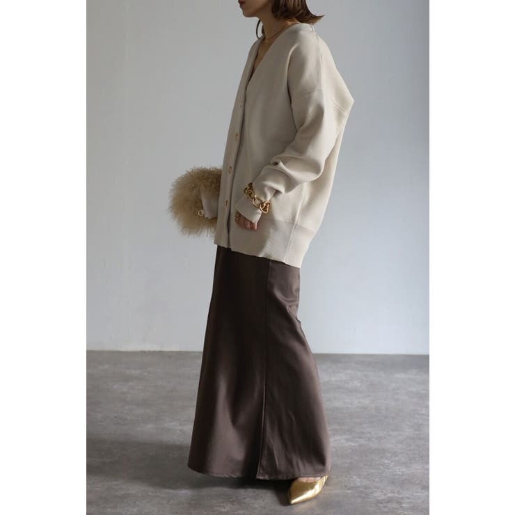 ゴールドボタン ダンボールカーディガン | BONJOUR SAGAN | 詳細画像8 