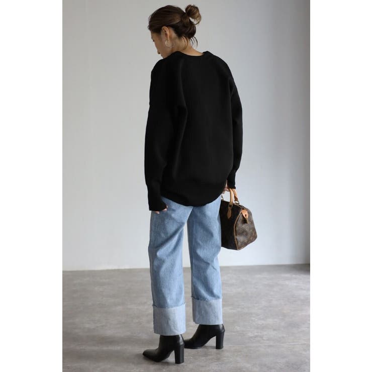 ゴールドボタン ダンボールカーディガン | BONJOUR SAGAN | 詳細画像6 