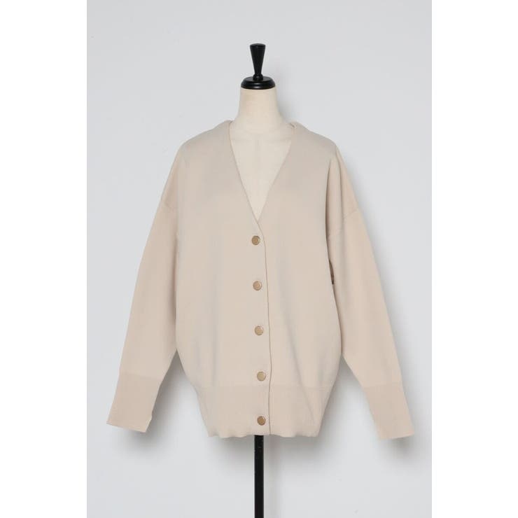 ゴールドボタン ダンボールカーディガン | BONJOUR SAGAN | 詳細画像21 