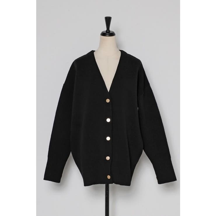 ゴールドボタン ダンボールカーディガン | BONJOUR SAGAN | 詳細画像22 