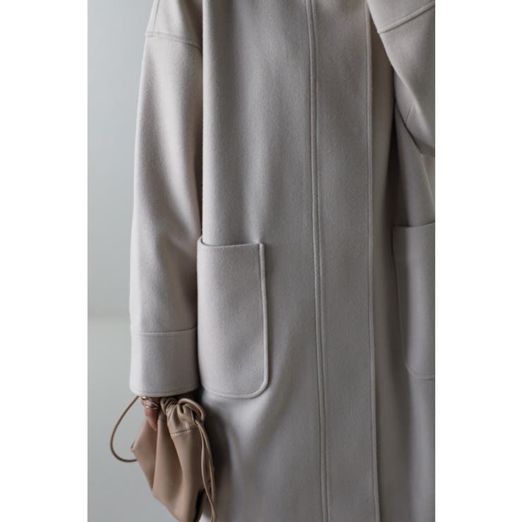 フーデッドロングコート 88-002530 | BONJOUR SAGAN | 詳細画像6 