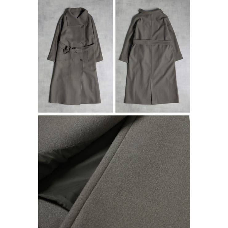 ウールライクトレンチコート 88-002531 | BONJOUR SAGAN | 詳細画像16 