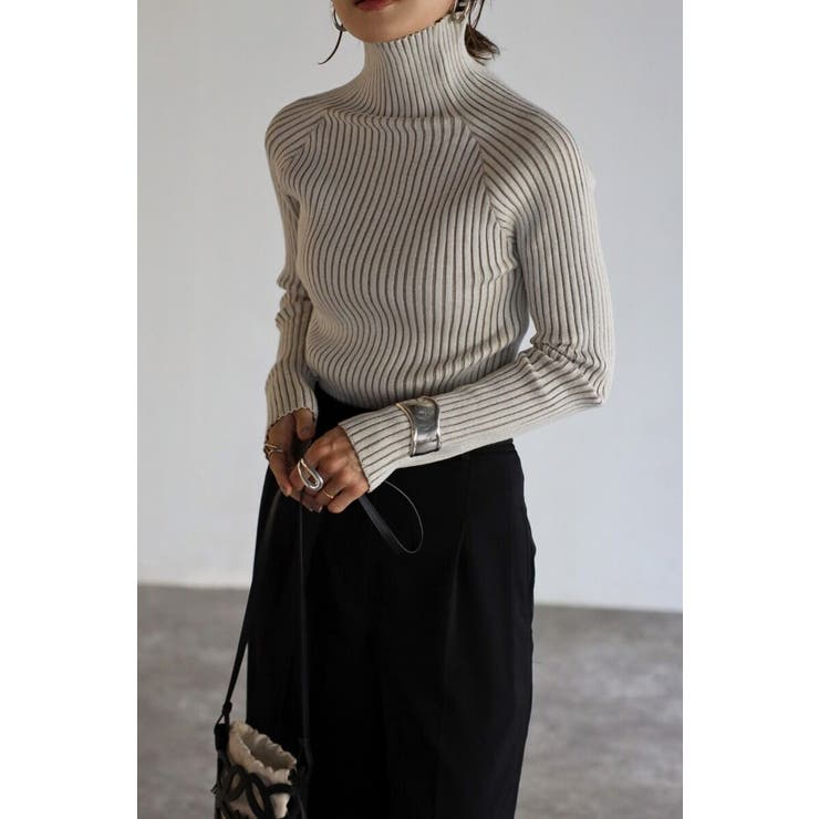 ニット セーター ハイネック | BONJOUR SAGAN | 詳細画像1 