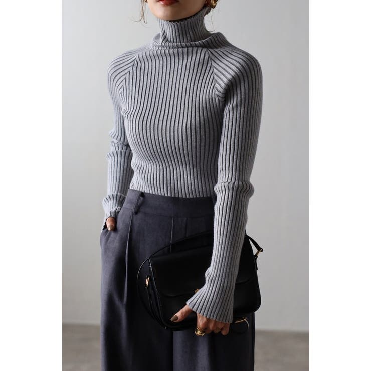 ニット セーター ハイネック | BONJOUR SAGAN | 詳細画像2 