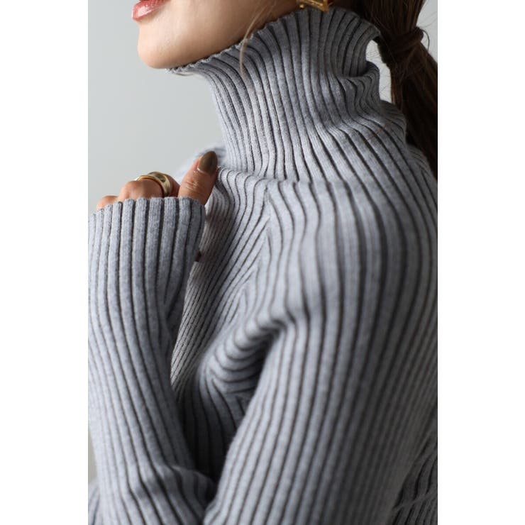 ニット セーター ハイネック | BONJOUR SAGAN | 詳細画像18 