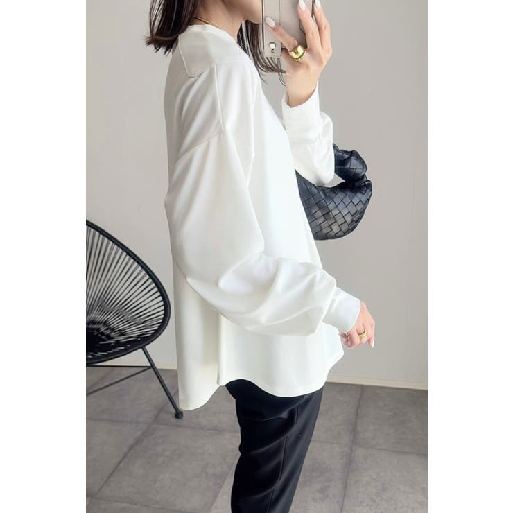 コマンド裾フレアトップス 88-002796 | BONJOUR SAGAN | 詳細画像2 