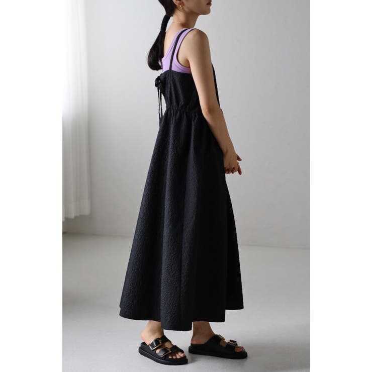 ふくれジャガードフレアキャミワンピース 88-002963 | BONJOUR SAGAN | 詳細画像2 