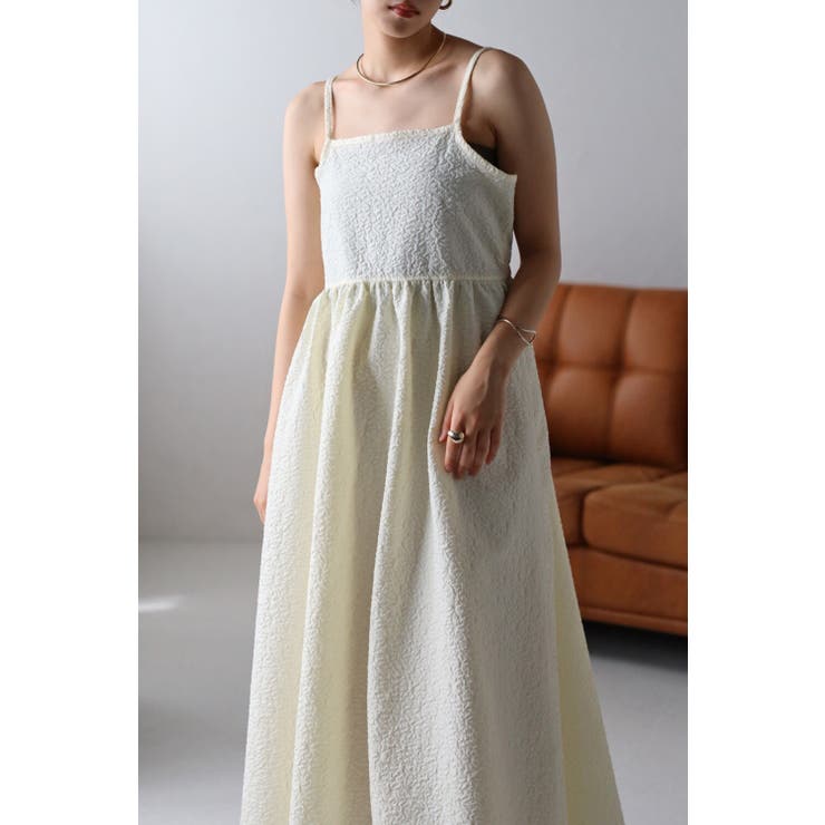 ふくれジャガードフレアキャミワンピース 88-002963 | BONJOUR SAGAN | 詳細画像8 