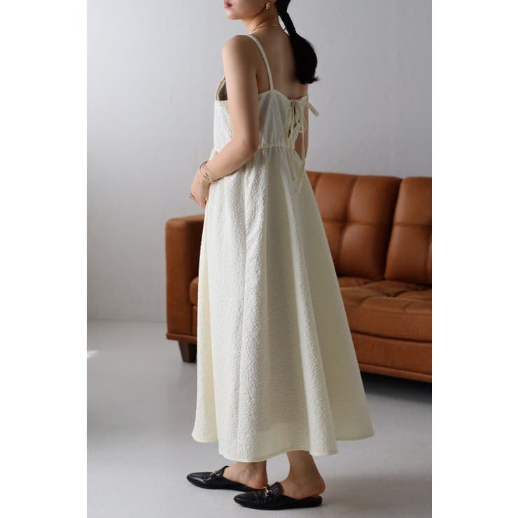 ふくれジャガードフレアキャミワンピース 88-002963 | BONJOUR SAGAN | 詳細画像9 