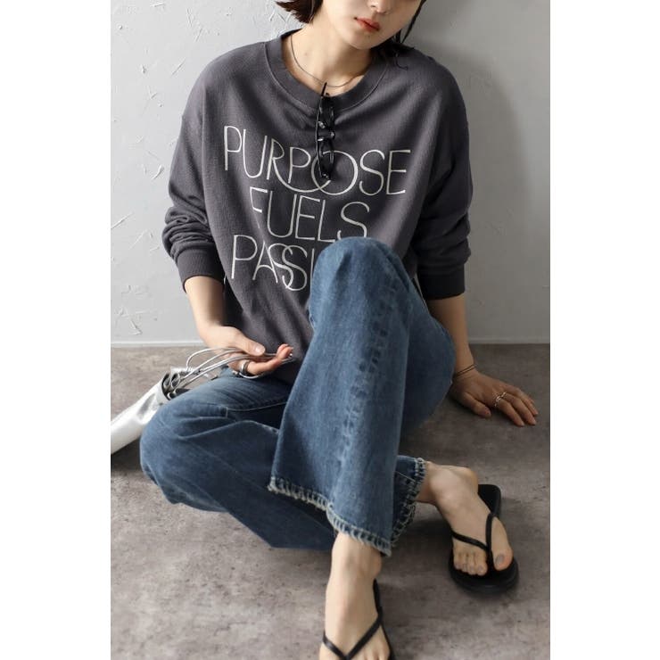 デザインロゴプルオーバー 88-003357/88-003012 | BONJOUR SAGAN | 詳細画像9 