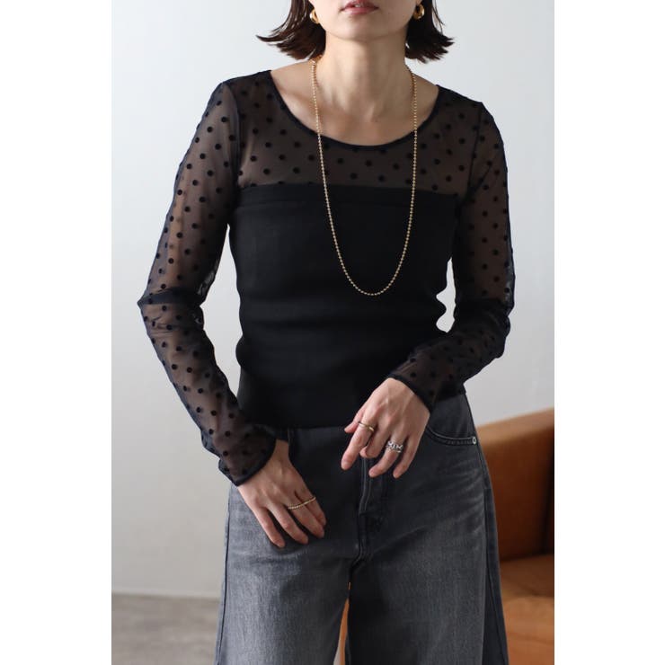 ダンボールニットビスチェ 88-003097 | BONJOUR SAGAN | 詳細画像1 