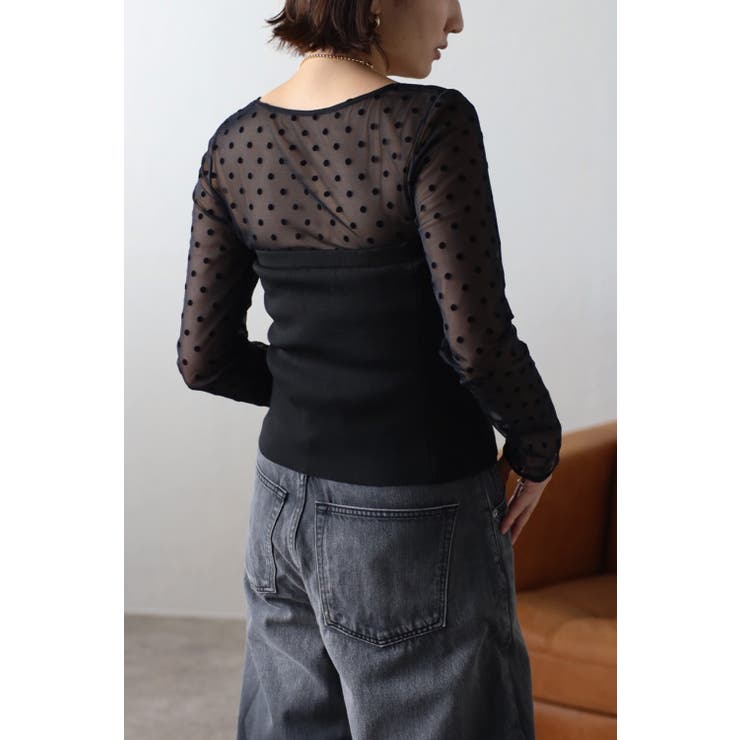 ダンボールニットビスチェ 88-003097 | BONJOUR SAGAN | 詳細画像3 