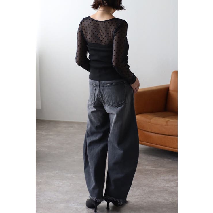 ダンボールニットビスチェ 88-003097 | BONJOUR SAGAN | 詳細画像4 