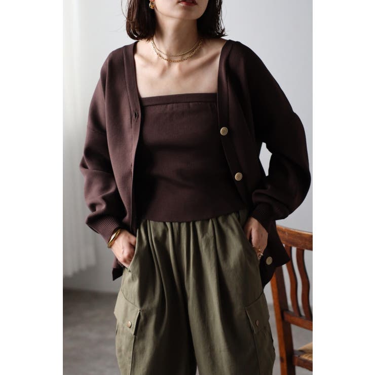 ダンボールニットビスチェ 88-003097 | BONJOUR SAGAN | 詳細画像7 