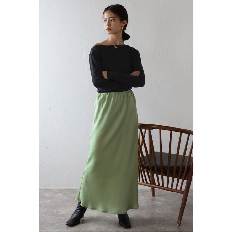 マットサテンスカート 88-003133 | BONJOUR SAGAN | 詳細画像6 