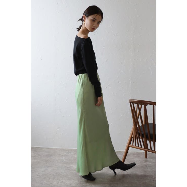 マットサテンスカート 88-003133 | BONJOUR SAGAN | 詳細画像9 