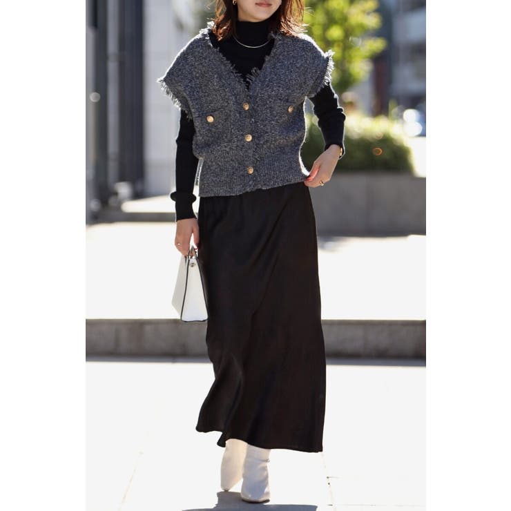 マットサテンスカート 88-003133 | BONJOUR SAGAN | 詳細画像22 