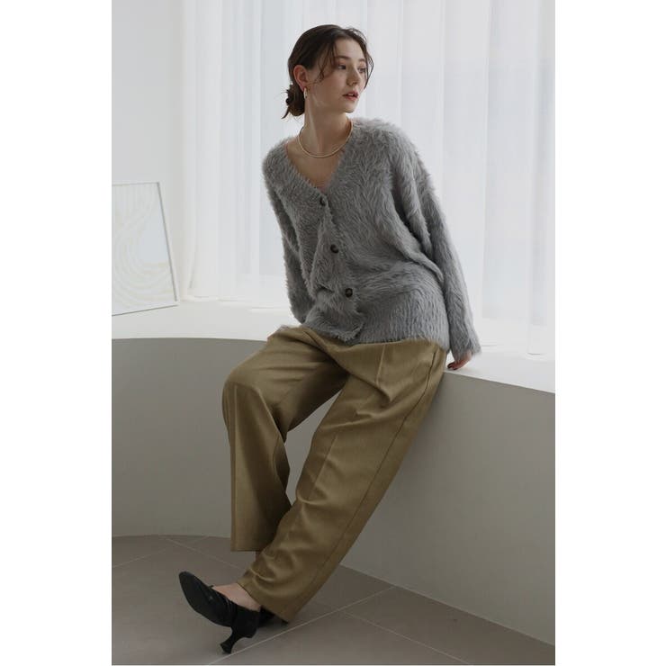 shaggy knit cardigan / シャギーニットカーディガン | BONJOUR SAGAN | 詳細画像5 