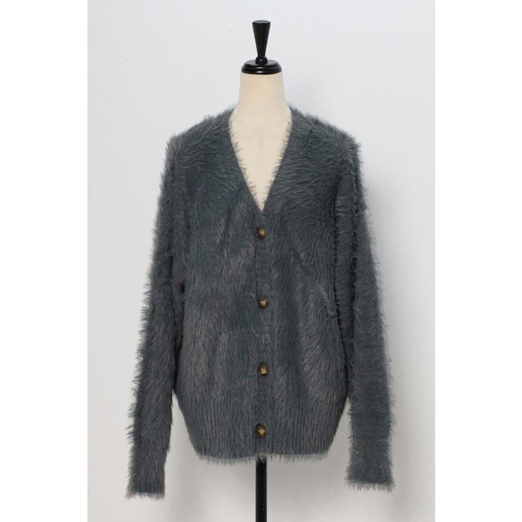 shaggy knit cardigan / シャギーニットカーディガン | BONJOUR SAGAN | 詳細画像54 