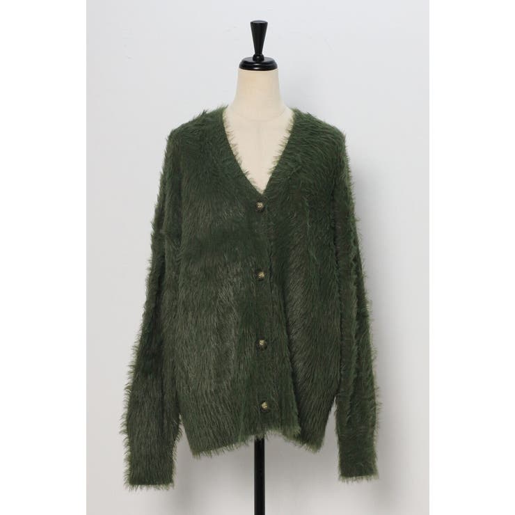 shaggy knit cardigan / シャギーニットカーディガン | BONJOUR SAGAN | 詳細画像56 