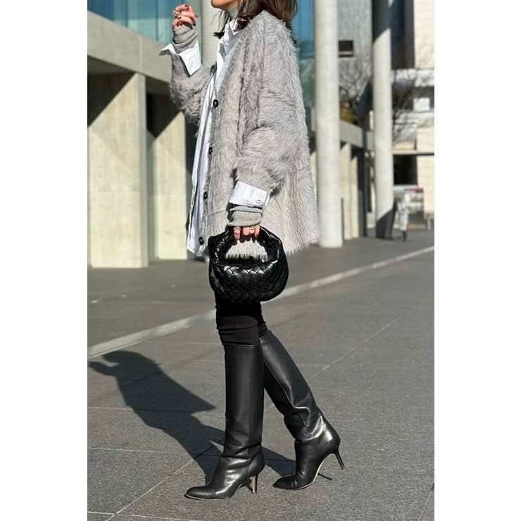 shaggy knit cardigan / シャギーニットカーディガン | BONJOUR SAGAN | 詳細画像57 