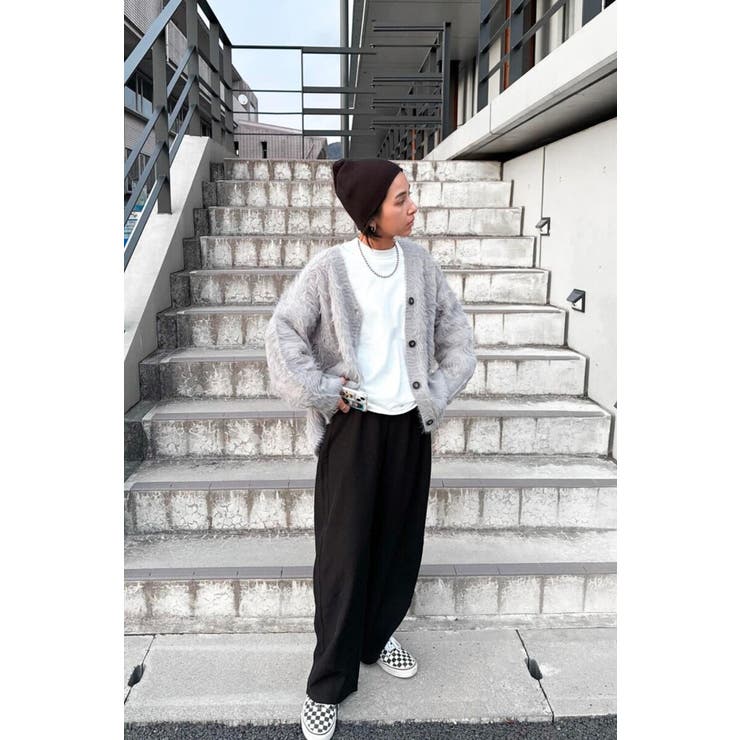 shaggy knit cardigan / シャギーニットカーディガン | BONJOUR SAGAN | 詳細画像59 