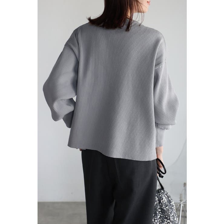 ダブルジップダンボールリブニットカーディガン 88-003686 | BONJOUR SAGAN | 詳細画像20 