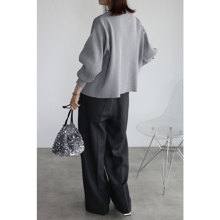 ダブルジップダンボールリブニットカーディガン 88-003686 | BONJOUR SAGAN | 詳細画像21 