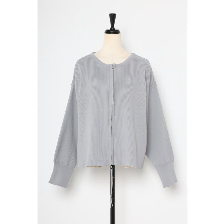 ダブルジップダンボールリブニットカーディガン 88-003686 | BONJOUR SAGAN | 詳細画像26 