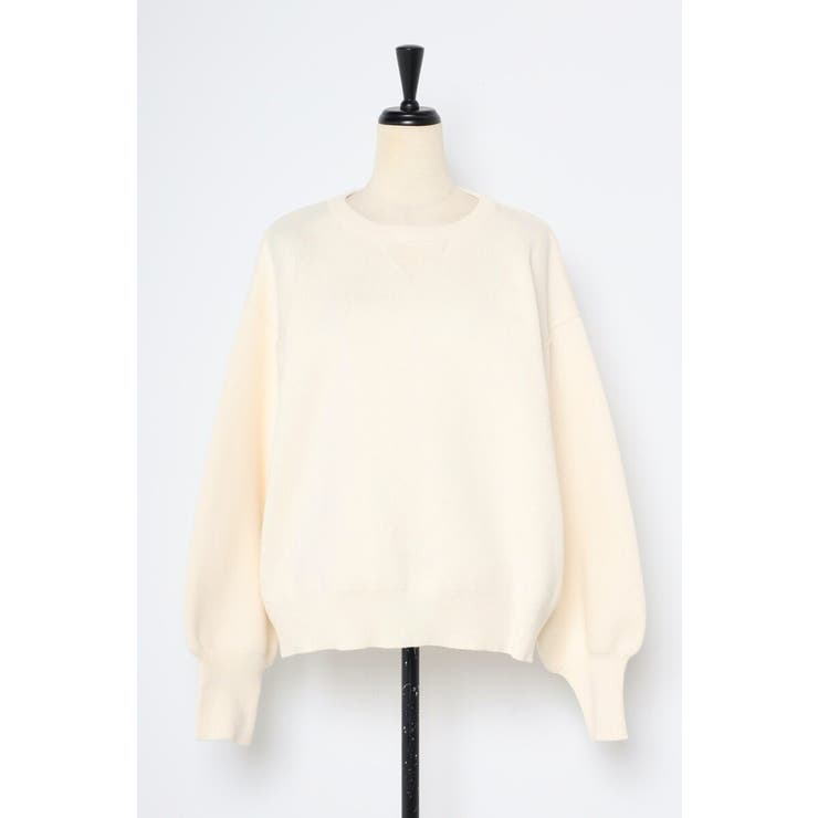 Vガゼットスウェットライクニットプルオーバー 88-003689 | BONJOUR SAGAN | 詳細画像33 