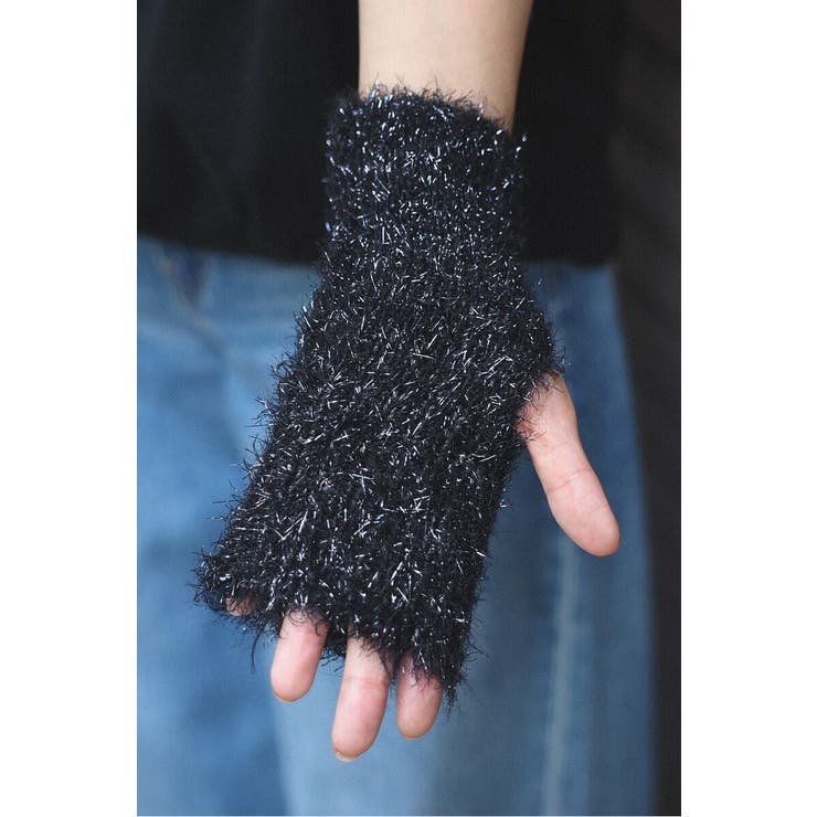 【Casselini】ラメフェザーアームウォーマー 88-003765 | BONJOUR SAGAN | 詳細画像7 