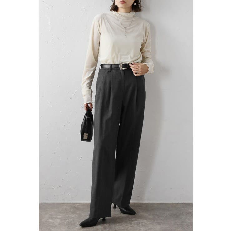 ベロアメロータートルプルオーバー 88-003843 | BONJOUR SAGAN | 詳細画像3 