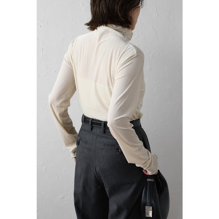 ベロアメロータートルプルオーバー 88-003843 | BONJOUR SAGAN | 詳細画像6 