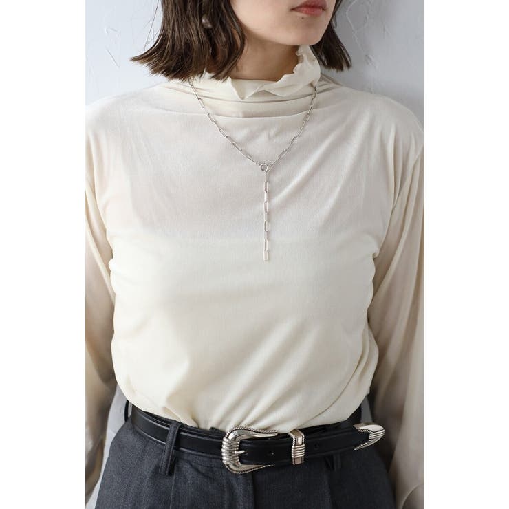 ベロアメロータートルプルオーバー 88-003843 | BONJOUR SAGAN | 詳細画像9 