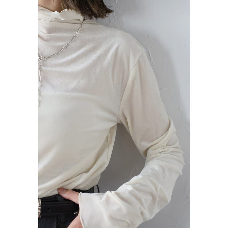 ベロアメロータートルプルオーバー 88-003843 | BONJOUR SAGAN | 詳細画像10 