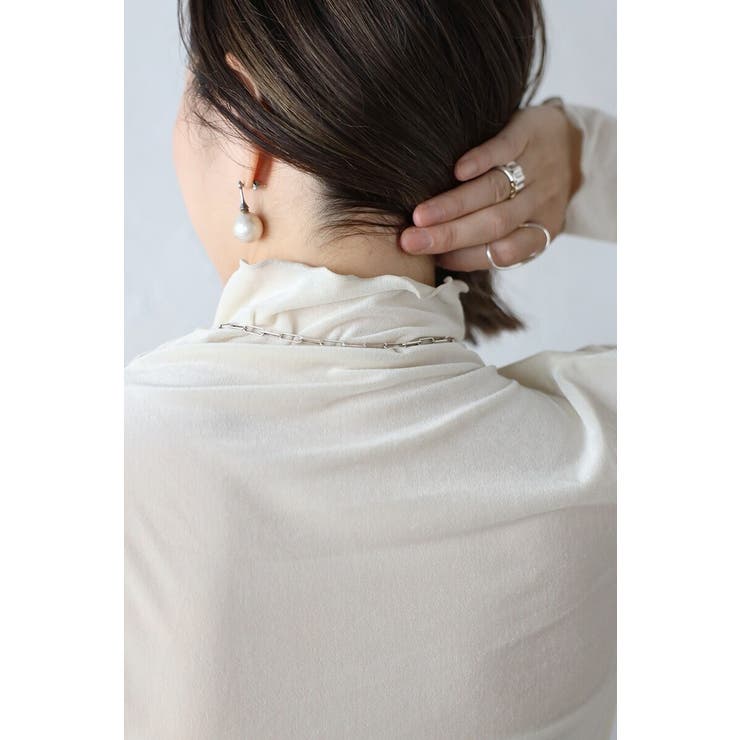 ベロアメロータートルプルオーバー 88-003843 | BONJOUR SAGAN | 詳細画像12 