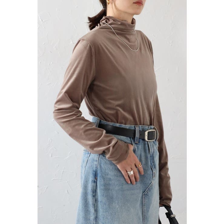 ベロアメロータートルプルオーバー 88-003843 | BONJOUR SAGAN | 詳細画像19 