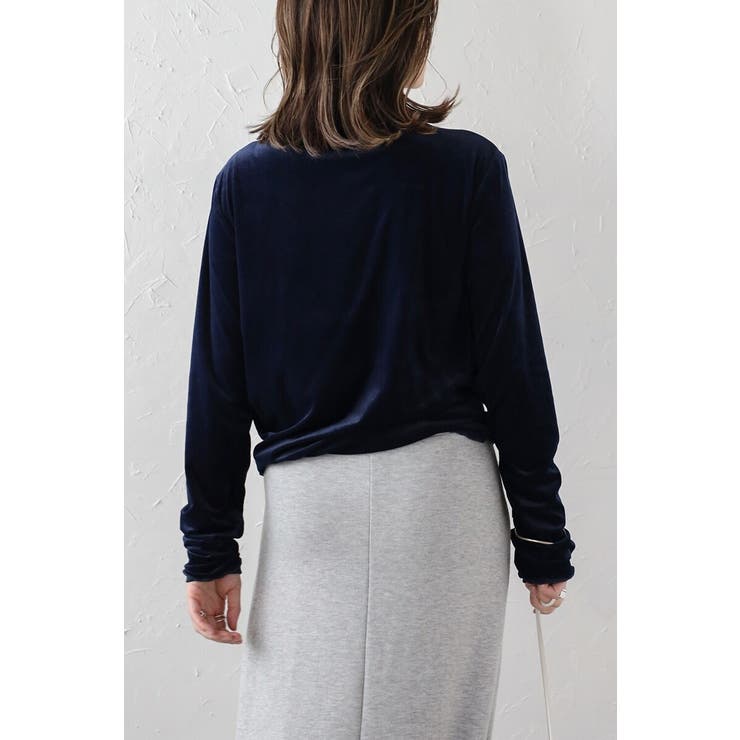 ベロアメロータートルプルオーバー 88-003843 | BONJOUR SAGAN | 詳細画像26 