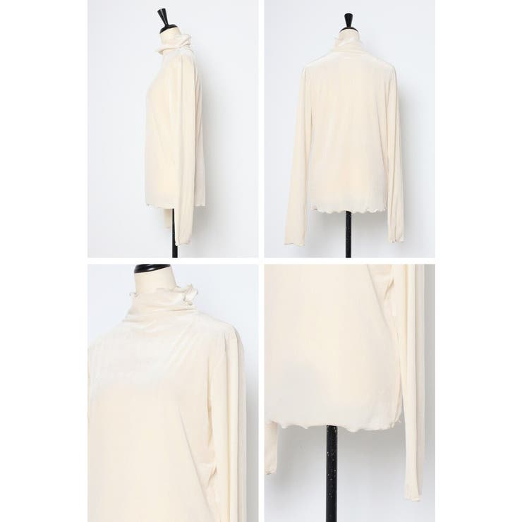 ベロアメロータートルプルオーバー 88-003843 | BONJOUR SAGAN | 詳細画像29 