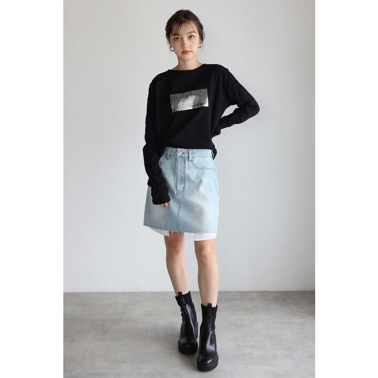 2way foil print | BONJOUR SAGAN | 詳細画像3 