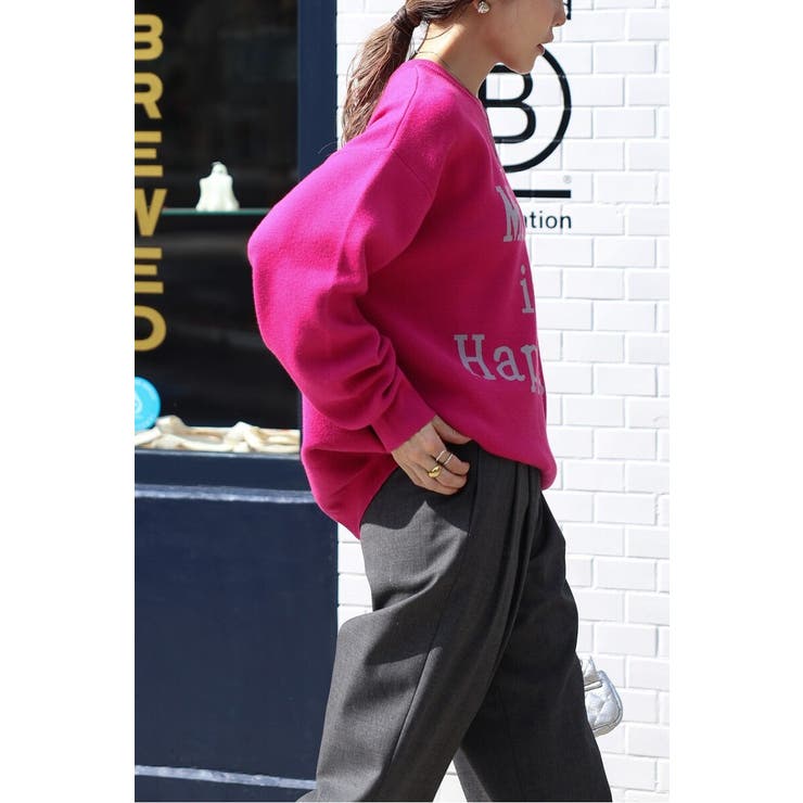 Make it Happenロゴニット 88-003883 | BONJOUR SAGAN | 詳細画像7 