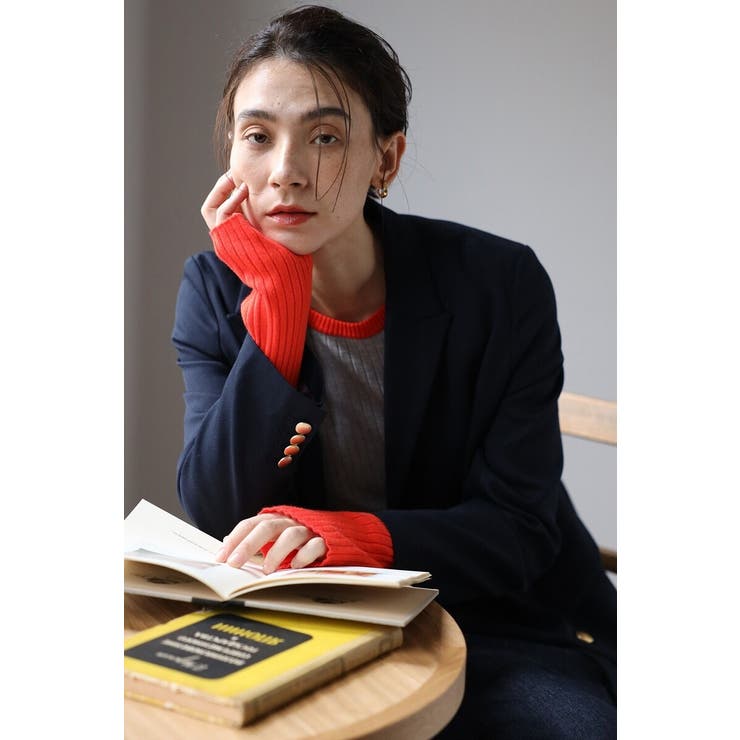 配色フィンガーホールリブニット 88-003886 | BONJOUR SAGAN | 詳細画像3 