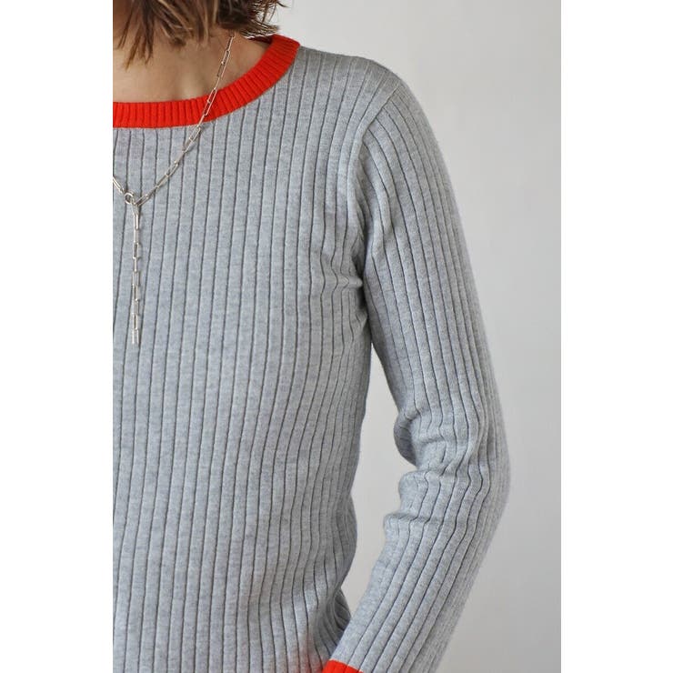 配色フィンガーホールリブニット 88-003886 | BONJOUR SAGAN | 詳細画像13 