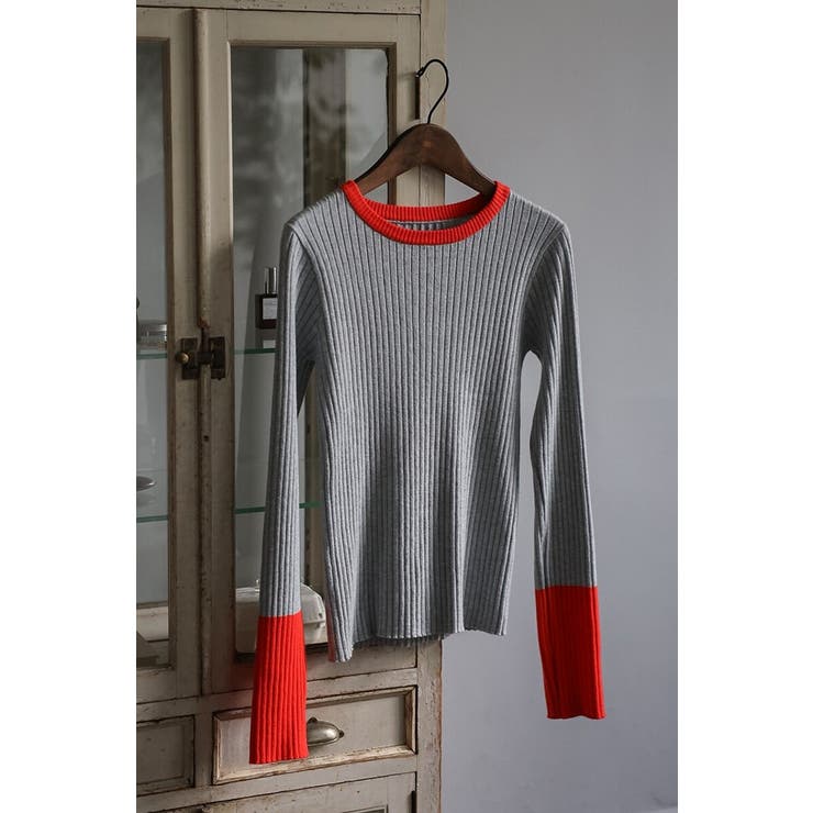 配色フィンガーホールリブニット 88-003886 | BONJOUR SAGAN | 詳細画像32 