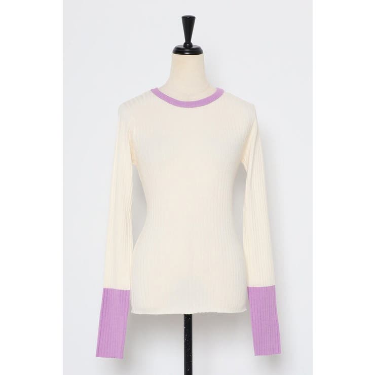 配色フィンガーホールリブニット 88-003886 | BONJOUR SAGAN | 詳細画像35 